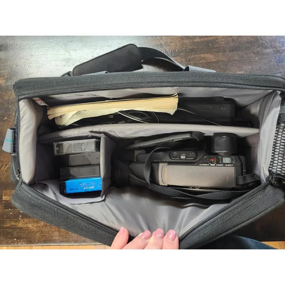 Hitachi VM-E58A 8mm Video Camcorder Camera Recorder Bundle Pack For Parts